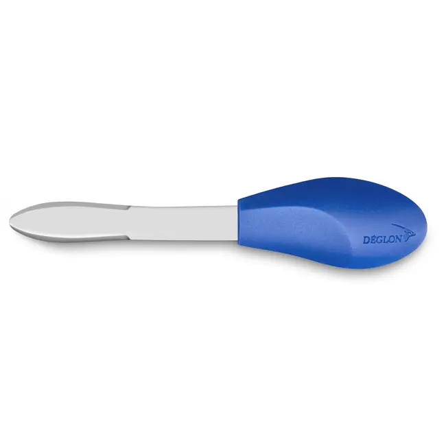 Déglon Oestermes – Ergonomisch Design – Gebogen Lemmet – Blauw – 9,5 cm