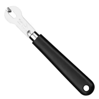 Déglon Canneleur – Roestvrij Staal – Zwart Handvat – 5 cm Lemmet – Vaatwasmachinebestendig