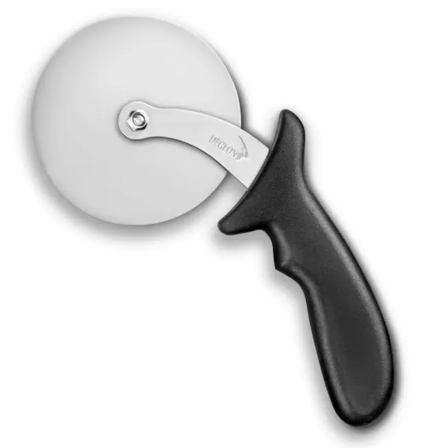 Déglon Pizzasnijder – Ergonomisch Zwart Handvat – 8 cm Roestvrijstaal Wiel – Veilig en Duurzaam