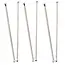 Déglon Set kreeftenvorken – roestvrij staal – vaatwasmachinebestendig – 19 cm – 6 stuks
