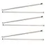 Déglon Set kreeftenvorken – roestvrij staal – vaatwasmachinebestendig – 19 cm – 6 stuks