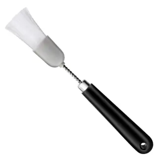 Déglon Bakkwast met synthetische haren – ergonomisch polypropyleen handvat – vaatwasmachinebestendig – zwart – 21 cm