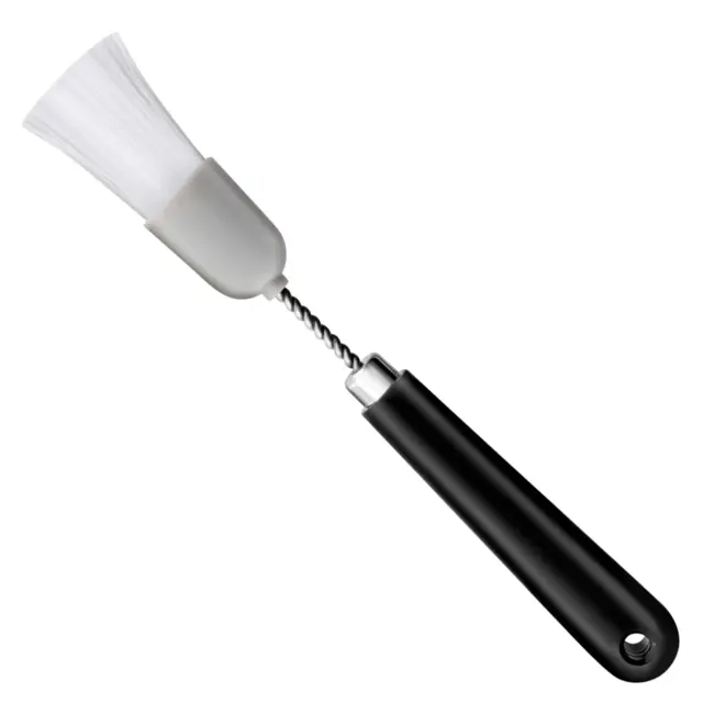 Déglon Bakkwast met synthetische haren – ergonomisch polypropyleen handvat – vaatwasmachinebestendig – zwart – 21 cm