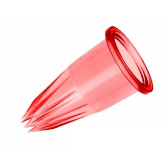 Déglon Spuitmondje – Cannelé Rand – Ø 12 mm – Polycarbonaat – Voor Gedetailleerde Decoraties