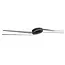 Déglon Gebogen precisiepincet – Comfort grip – 16 cm – Zwart