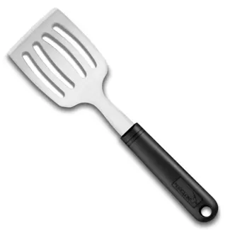 Déglon Grillspatel – Antislip – Geperforeerd – 15 cm – Zwart