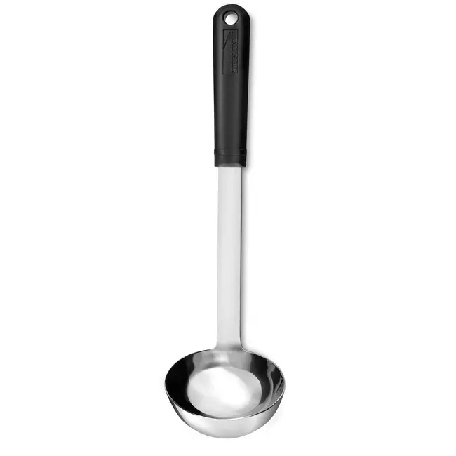 Déglon Ergonomische soeplepel – Veilig en hygiënisch – Stop'Glisse technologie – Zwart – 32 cm