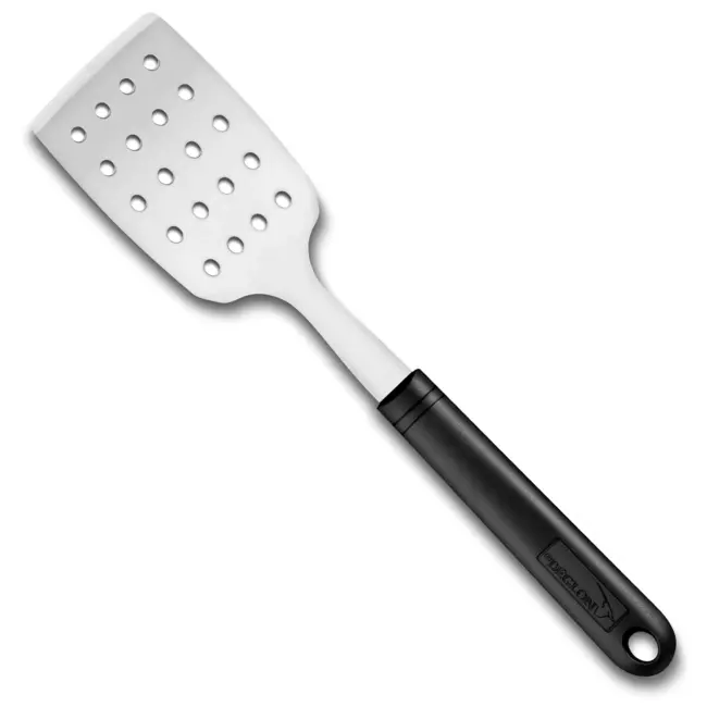 Déglon Geperforeerde spatel – roestvrij staal – antislip technologie – 15 cm – zwart