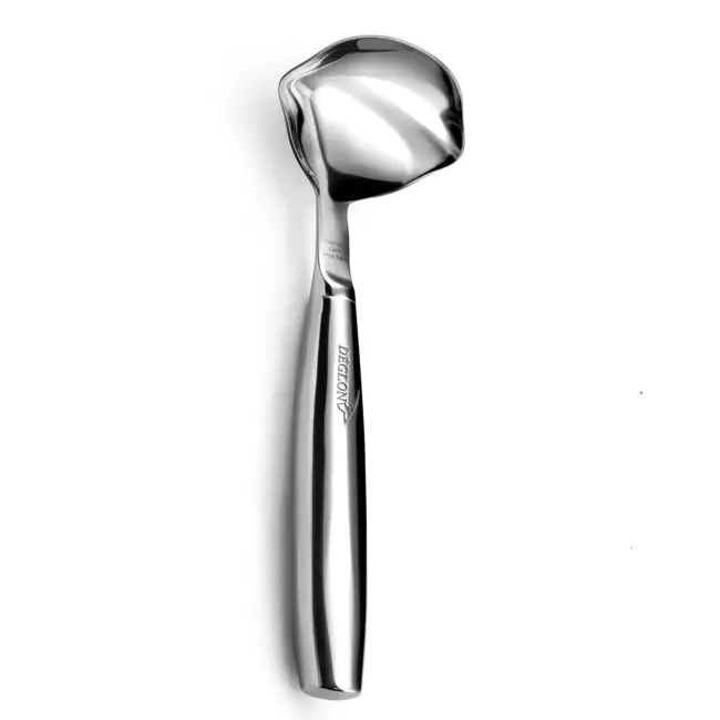 Déglon Sauslepel – Elegant RVS – Stop'Glisse® – 20 cm – Dubbele Schenktuiten