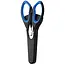 Déglon Keukenschaar met magnetische houder – precisie en duurzaamheid – 8 cm – blauw/zwart
