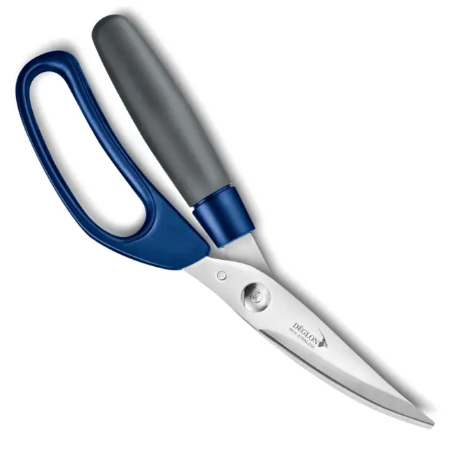 Déglon Ergonomische gevogelteschaar – Antislip – 24 cm – Roestvrij staal