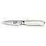 Déglon Officemes – Damaststaal – Precisie en Design – 9 cm – Wit Handvat