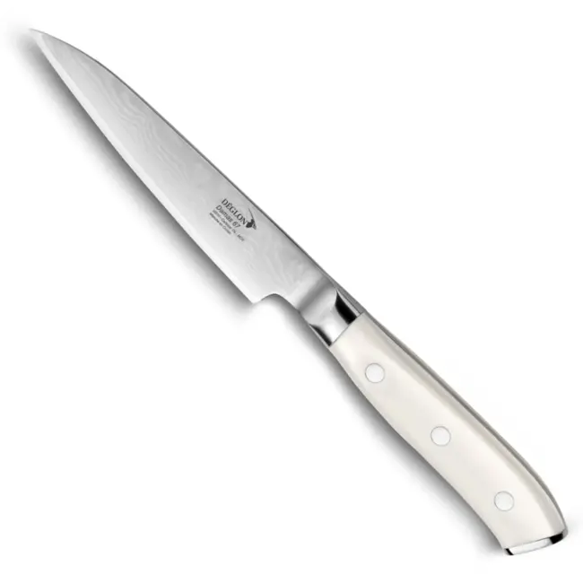Déglon Officemes – Damaststaal – Wit Composiet Handvat – 11 cm