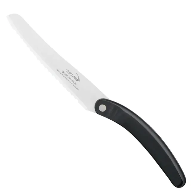 Déglon Tomaten- en citrusmes – Innovatieve karteling – Ergonomisch houten handvat – 13 cm