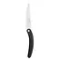Déglon Steakmes – Smal Lemmet – Gebogen Punt – 12 cm – Zwart