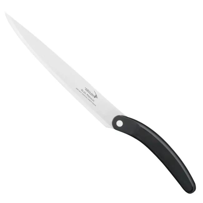 Déglon Fileermes – Flexibel Lemmet – Ergonomisch Hout – 17 cm – Zwart