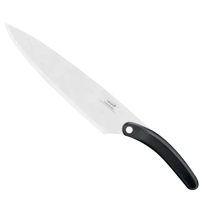 Déglon Koksmes – Breed Lemmet – Ergonomisch Hout – 24 cm – Zwart