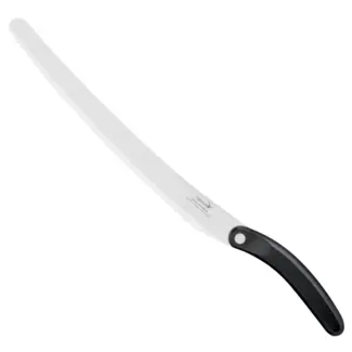 Déglon Taartmes – Gekarteld Lemmet – Ergonomisch Hout – 30 cm – Zwart