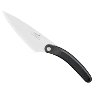 Déglon Breed keukenmes – ergonomisch handvat – roestvrij staal – 15 cm – zwart Déglon Breed keukenmes – ergonomisch handvat – roestvrij staal – 15 cm – zwart