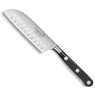 Déglon Mini Santoku – Alvéolen – 12 cm – Ideaal voor Aziatische Gerechten