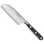 Déglon Mini Santoku – Alvéolen – 12 cm – Ideaal voor Aziatische Gerechten