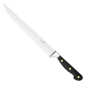 Déglon Vleesmes – Ergonomisch Houten Handvat – Gesmeed Roestvrijstaal – 22 cm – Voor Gebraden Vlees en Ham Déglon Vleesmes – Ergonomisch Houten Handvat – Gesmeed Roestvrijstaal – 22 cm – Voor Gebraden Vlees en Ham