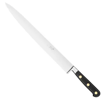 Déglon Vleesmes – 30 cm – Ergonomisch houten handvat – Roestvrijstaal – Voor gebraden vlees en rosbief Déglon Vleesmes – 30 cm – Ergonomisch houten handvat – Roestvrijstaal – Voor gebraden vlees en rosbief