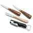 Déglon Oesterproeverij Set – Inclusief Oestermessen en Kelnermes – Houten Handvatten – 4-delig – Elegant Design