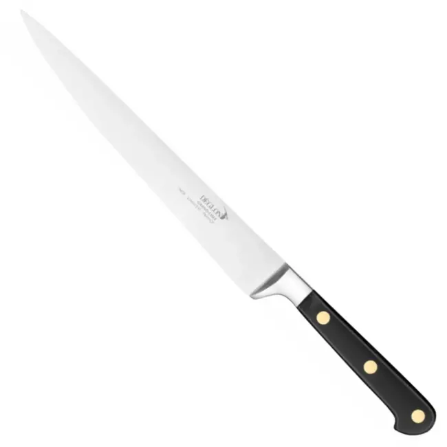 Déglon Flexibel fileermes – 17 cm – Roestvrij staal – Ergonomisch houten handvat