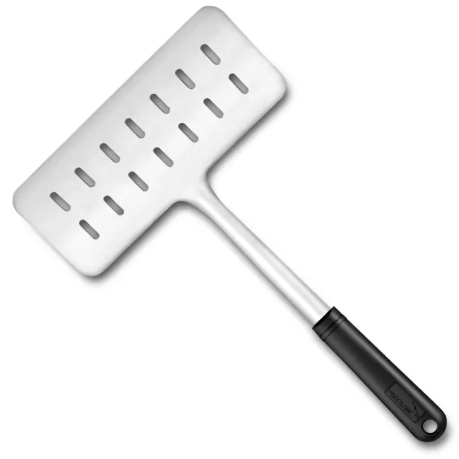 Déglon Duurzame vis spatel – geperforeerd ontwerp – veilig en hygiënisch – 33 cm – zwart