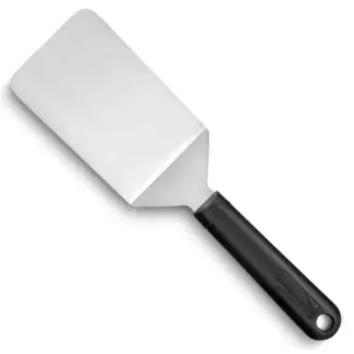 Déglon Flexibele gebogen spatel – Stop'Glisse® – Ideaal voor grill en plancha – 15x9 cm