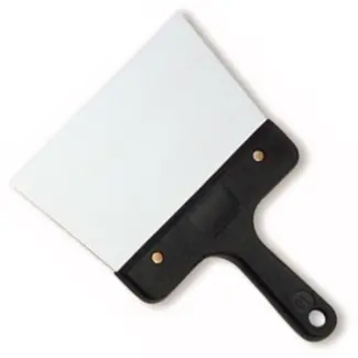 Déglon Chocoladespatel – Flexibel Roestvrij Staal – Zwart Handvat – 24 cm