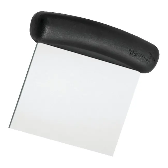 Déglon Roestvrijstalen deegsnijder – ergonomisch – vierkant blad – vaatwasmachinebestendig