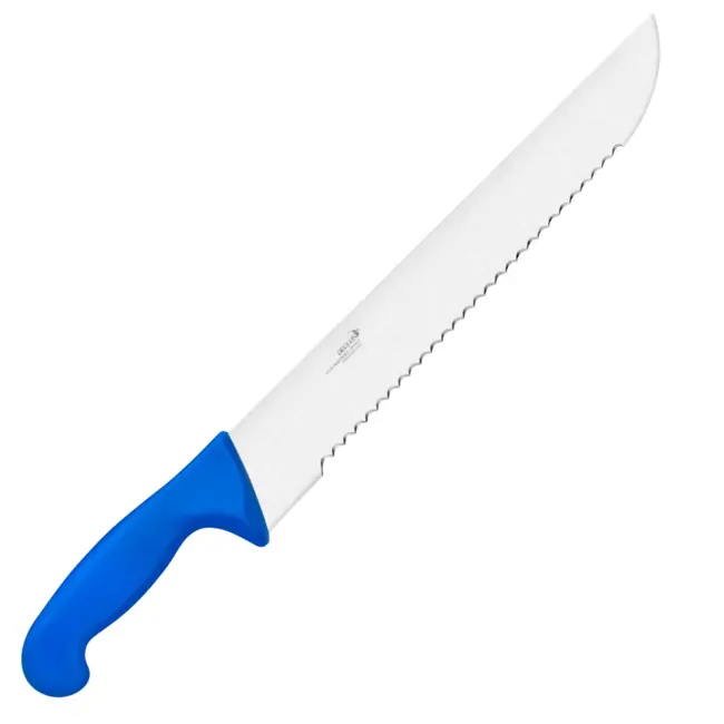 Déglon Vis trancheermes – Grote kartels – Roestvrij staal – Blauw handvat – 33 cm