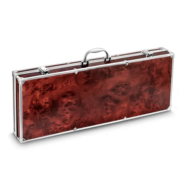 Déglon Aluminium Slagerskoffer – 9-delige Set – Essentiële Gereedschappen – 71x26x8 cm – Bruin