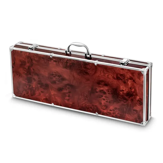 Déglon Aluminium Slagerskoffer – 9-delige Set – Essentiële Gereedschappen – 71x26x8 cm – Bruin