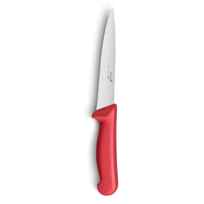 Déglon Uitbeenmes – Breed Puntig Lemmet – Ergonomisch Rood Handvat – 17 cm