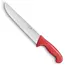 Déglon Vleesmes 25 cm – Ergonomisch Rood Handvat – Roestvrijstaal – Professionele Precisie