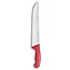 Déglon Vleesmes – 30 cm – Ergonomisch rood handvat – Roestvrijstaal – Vaatwasmachinebestendig