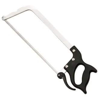 Déglon Professionele slagerszaag – roestvrij staal – ergonomische handgreep – 50 cm – zwart