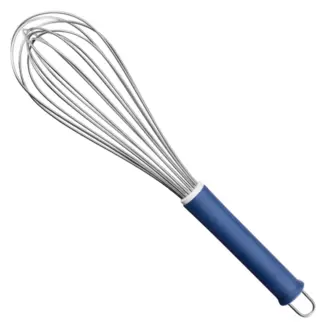 Déglon Garde 30 cm – Flexibele RVS Draden – Blauw Polyamide Handvat – Vaatwasmachinebestendig