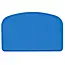 Déglon Plastic krabber – stijf & recht – vaatwasmachinebestendig – blauw – 15 cm