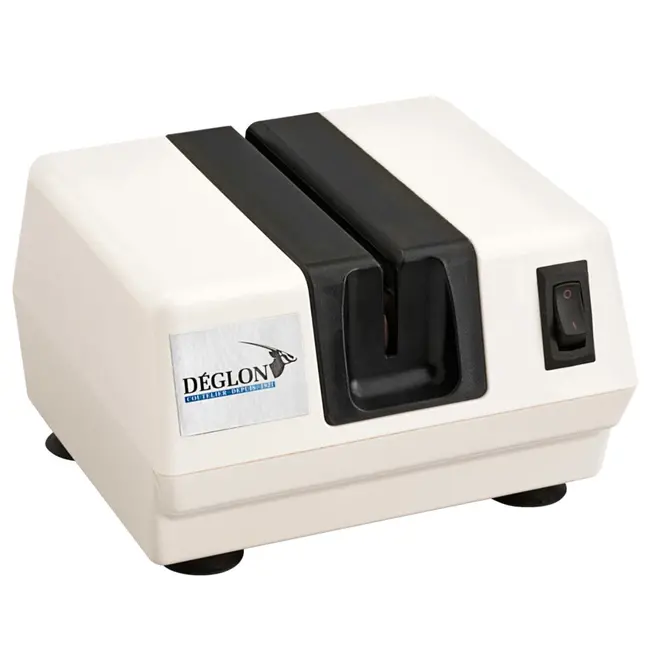 Déglon Elektrische slijpmachine – Compact – Professioneel droog slijpen – 4 slijpstenen – Beige