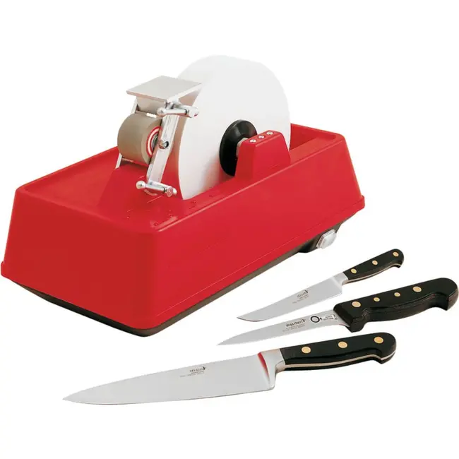 Déglon Elektrische slijpmachine – watergekoeld – professioneel – groot model – rood