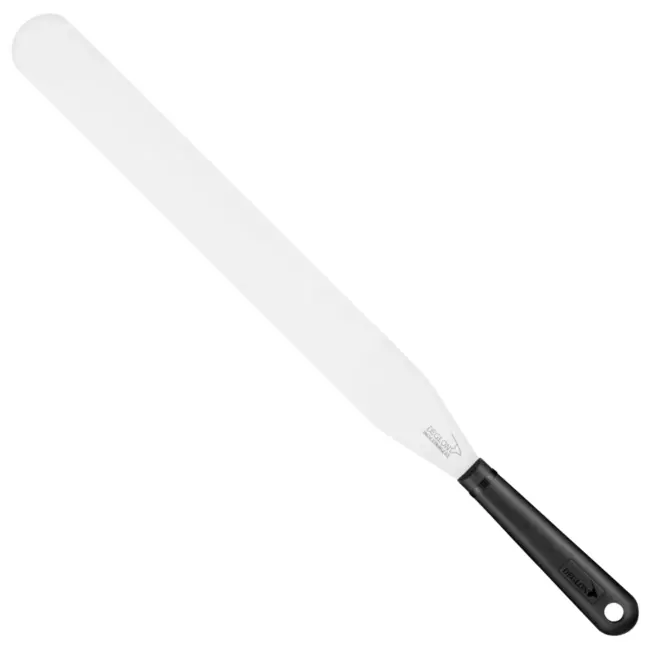 Déglon Rechte spatel 35 cm – Ergonomisch handvat – Duurzaam rvs – Vaatwasserbestendig
