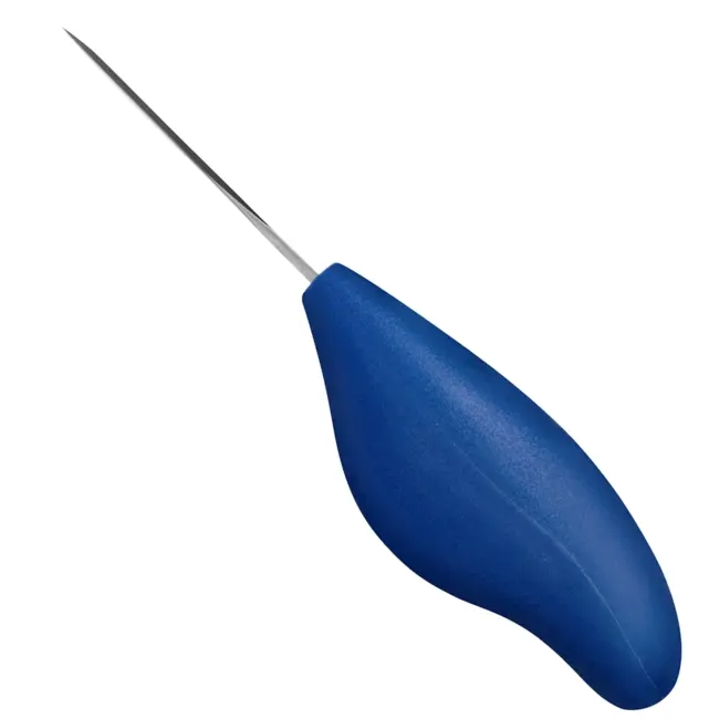 Déglon Ergonomisch oestermes – roestvrij staal – blauw handvat – duurzaam – 14,8 cm