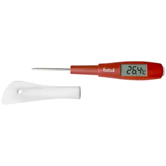 Déglon Spatel met thermometer en siliconen sonde – multifunctioneel keukengerei