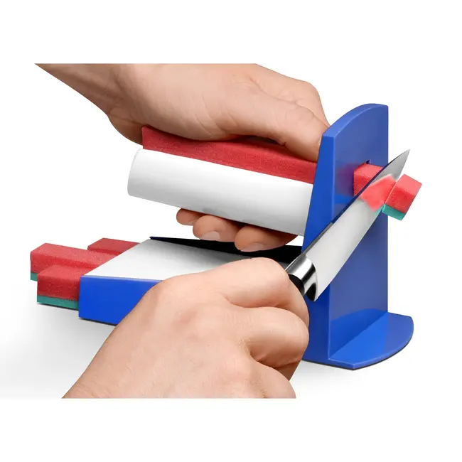 Déglon Snijtester – Scherptecontrole – Gebruiksvriendelijk – 16x6x10 cm – Rood/Groen