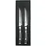 Yaxell Ran Steakmessenset – 2-delig – Giftset – 69 Lagen Damaststaal – VG10 Staal – 61 HRC – Canvas-Micarta Heft