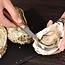 Au Nain Seafood – Luxe Oestermessen Set – Kotibe Hout – Handgemaakt in Frankrijk – 3 Delig